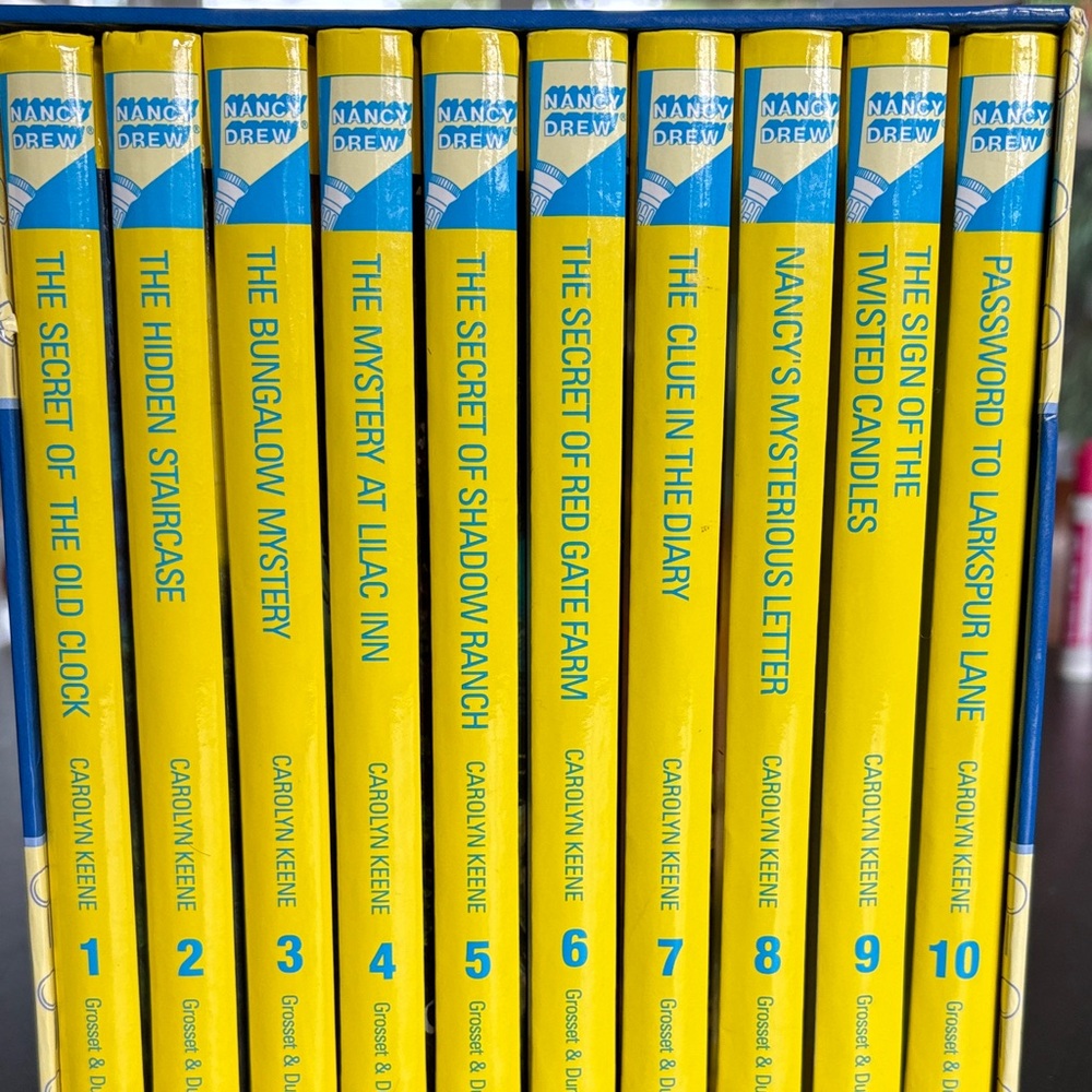 Nancy Drew Mystery Book Set